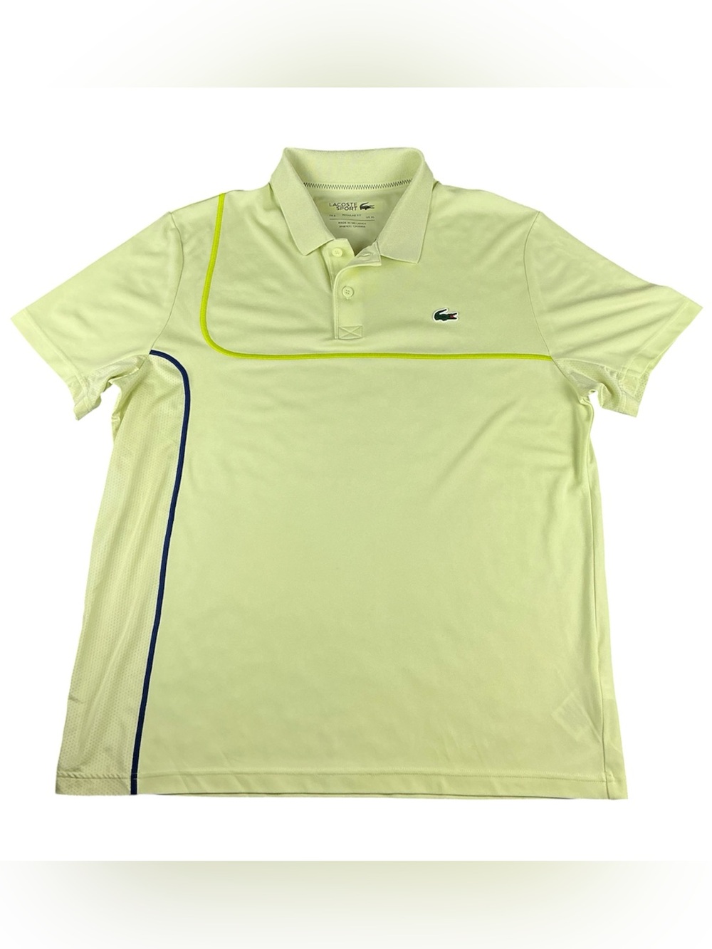 Lacoste Sport Regular Fit Ultra-Dry Piqué Tennis Polo, FR6 Size XL